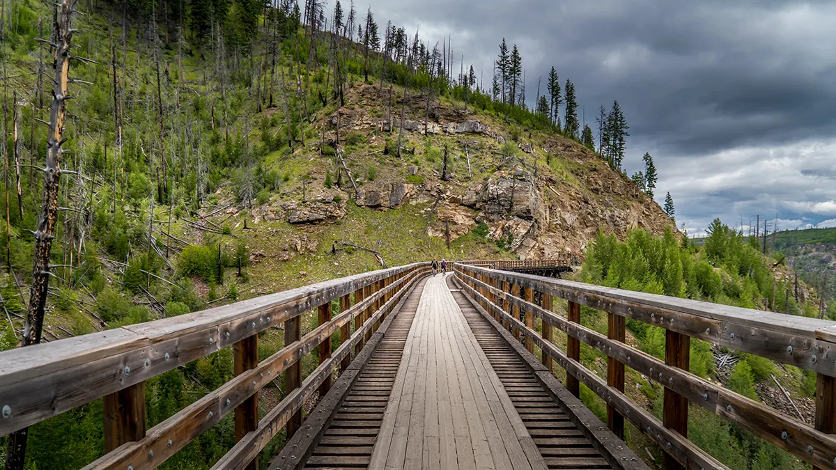 Discover the ride of a lifetime on the KVR Trail in the Okanagan: scenery, history and outdoor adventure await.