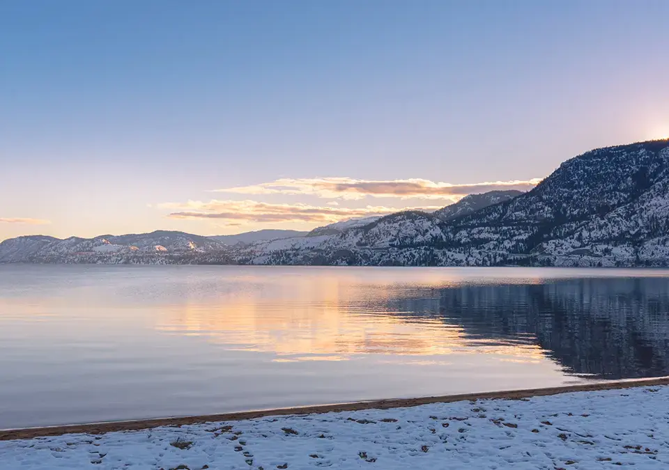 winter in Penticton